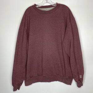 Champion Eco Burgundy Red Crewneck Sweatshirt XL
